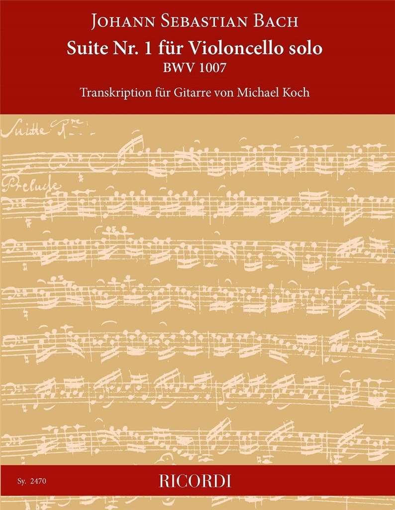 Suite Nr. 1 für Violoncello solo BWV 1007
